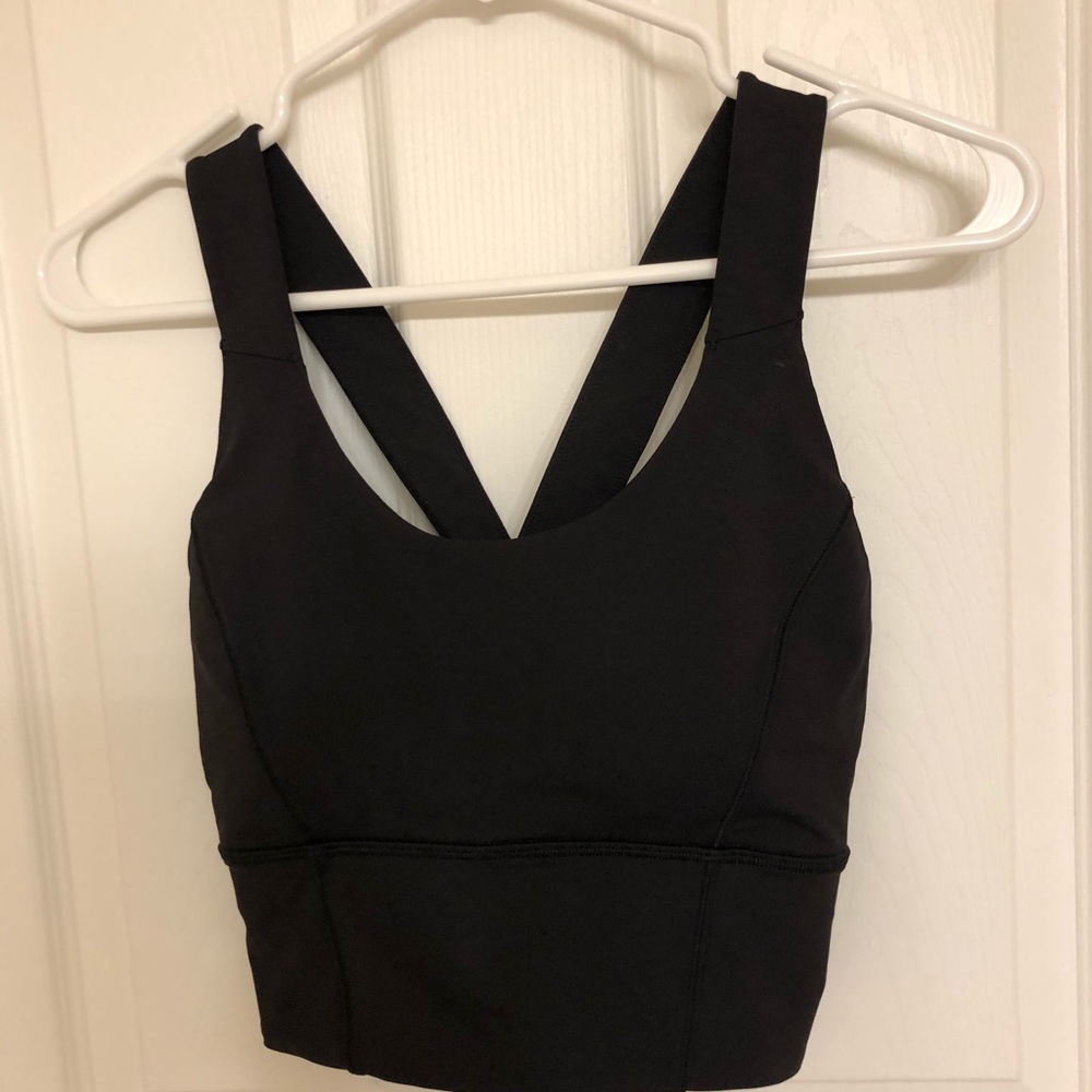 Lululemon black sports bra